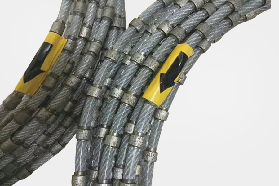 Diamond wire saw for granite /marble profiling